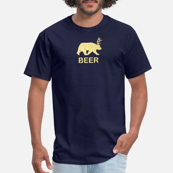 Funny Gym Shirt - Beer Bear Deer 